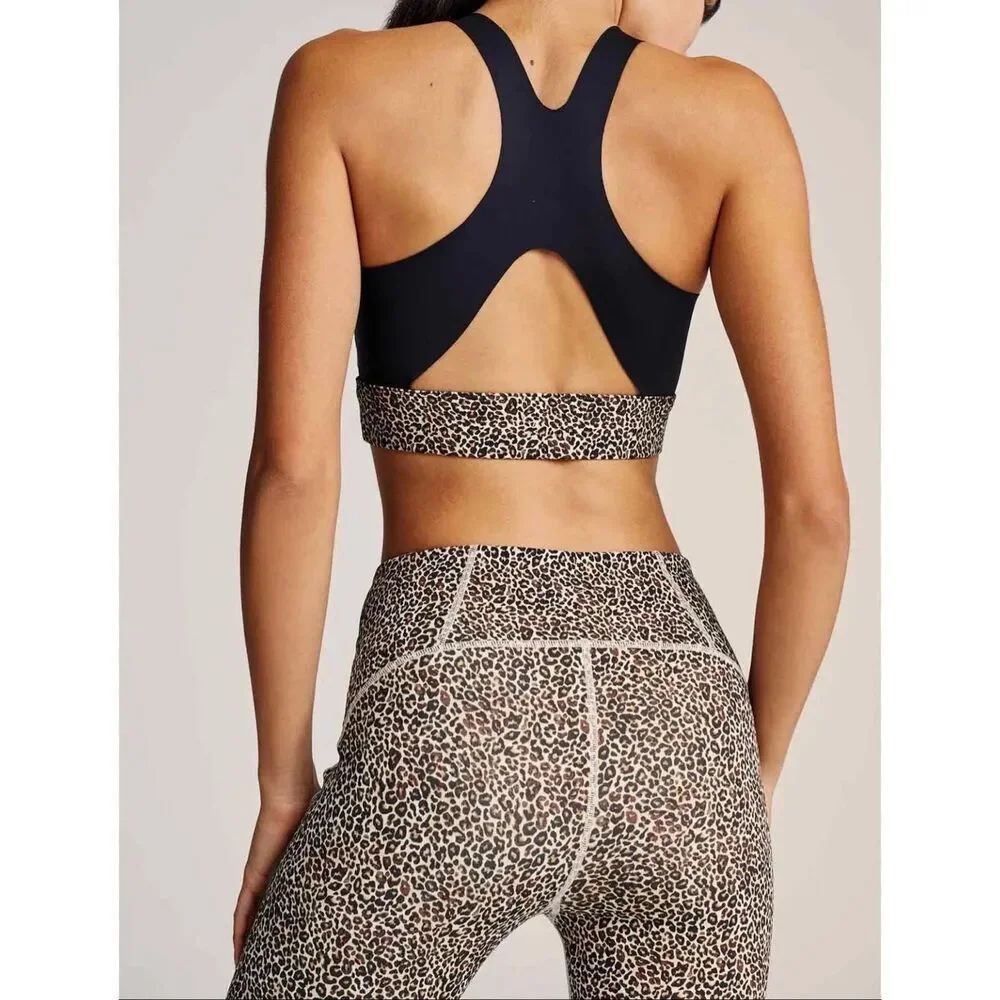 Varley - Sherman Bra Classic Leopard size s